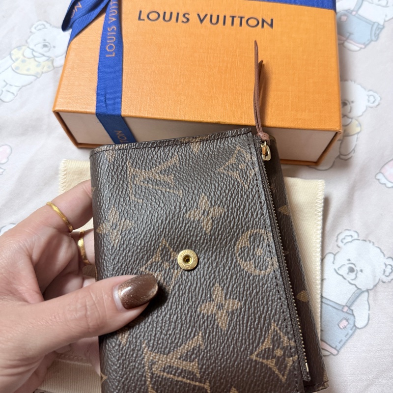 LV經典老花短夾-13