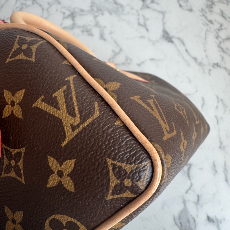 LV花紋speedy20黑米背帶款❤️‍🔥超夯❤️‍🔥-6