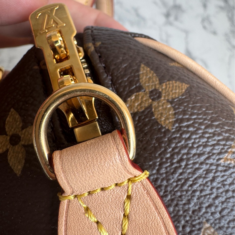 LV花紋speedy20黑米背帶款❤️‍🔥超夯❤️‍🔥-15