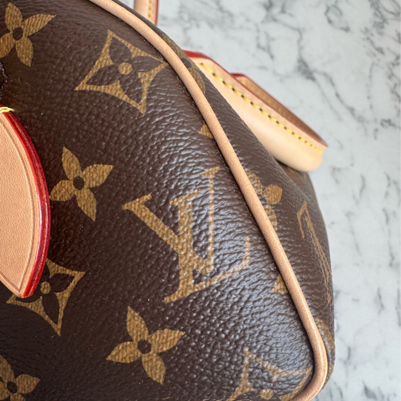 LV花紋speedy20黑米背帶款❤️‍🔥超夯❤️‍🔥-16