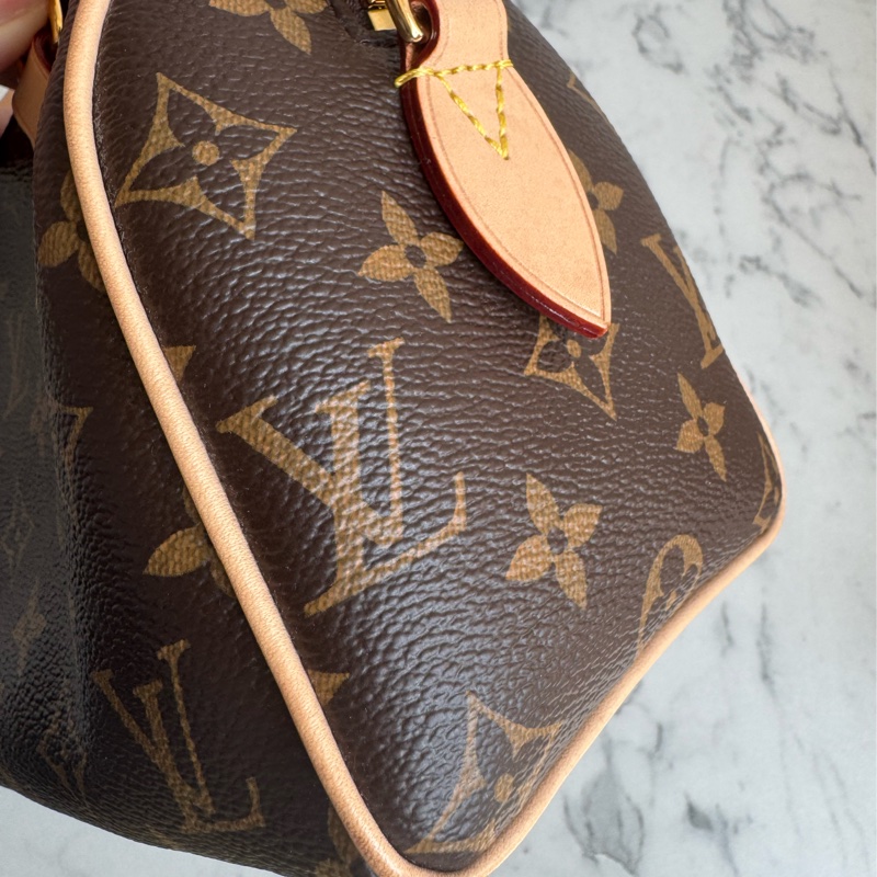 LV花紋speedy20黑米背帶款❤️‍🔥超夯❤️‍🔥-17