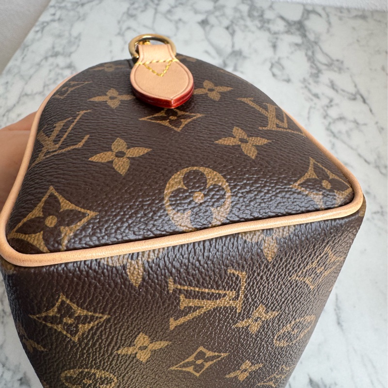 LV花紋speedy20黑米背帶款❤️‍🔥超夯❤️‍🔥-20