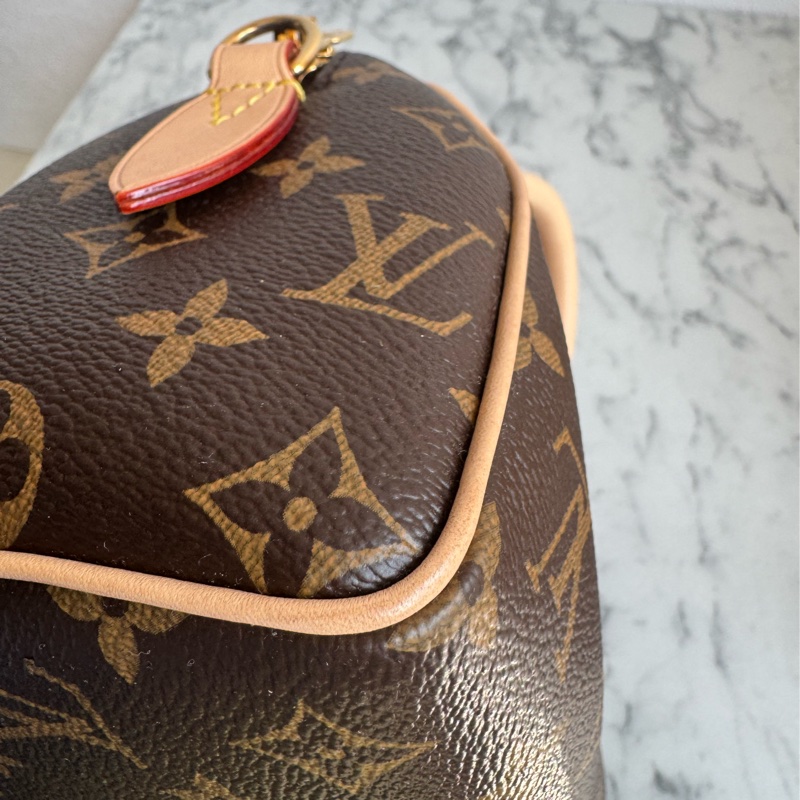 LV花紋speedy20黑米背帶款❤️‍🔥超夯❤️‍🔥-21