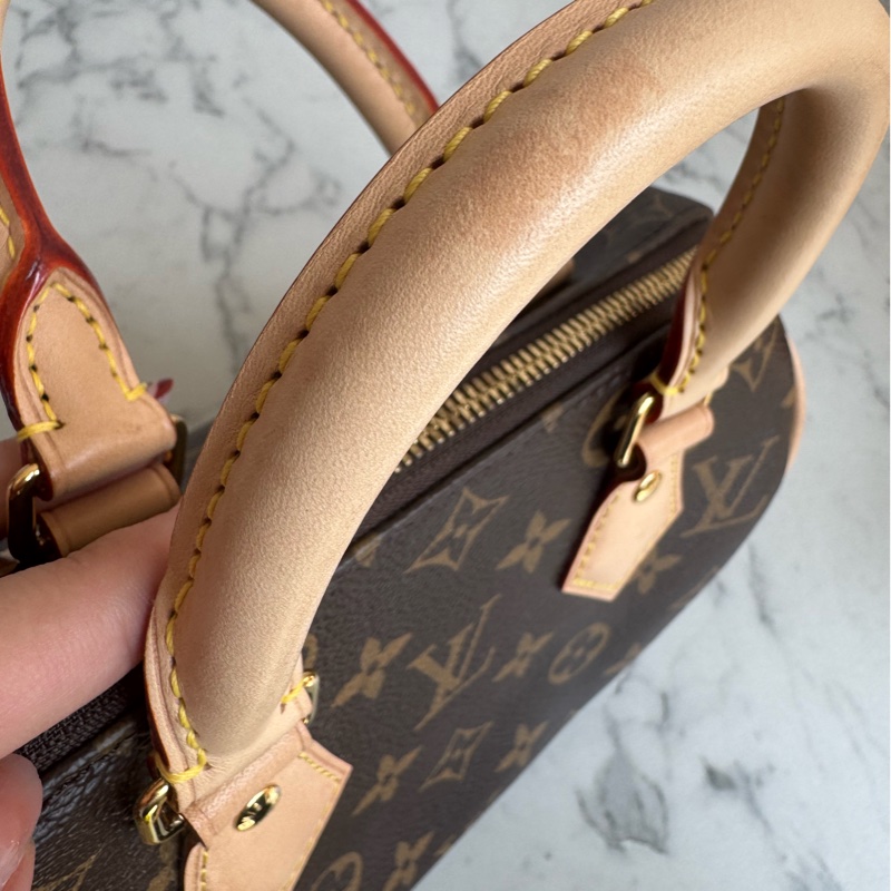 LV花紋speedy20黑米背帶款❤️‍🔥超夯❤️‍🔥-25