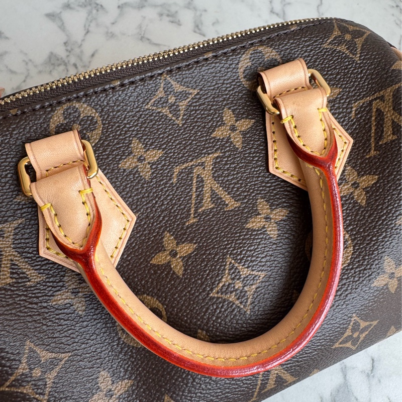 LV花紋speedy20黑米背帶款❤️‍🔥超夯❤️‍🔥-29