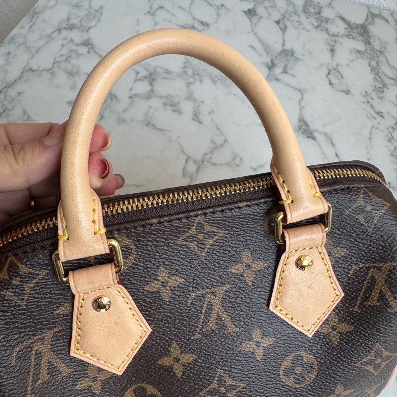 LV花紋speedy20黑米背帶款❤️‍🔥超夯❤️‍🔥-32