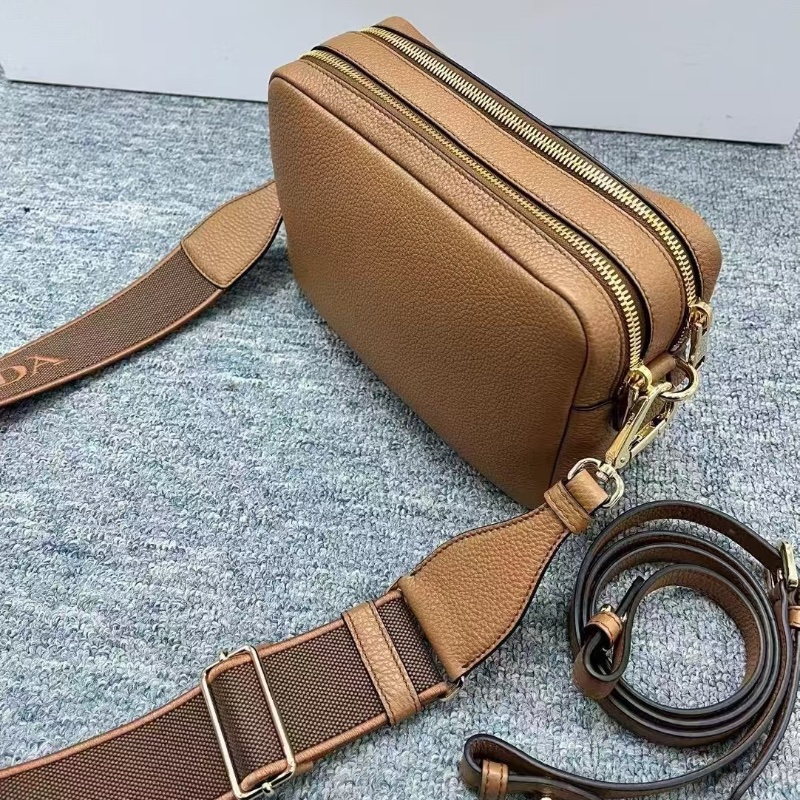 Prada shoulder bag ( F03V8 ) Brown-1