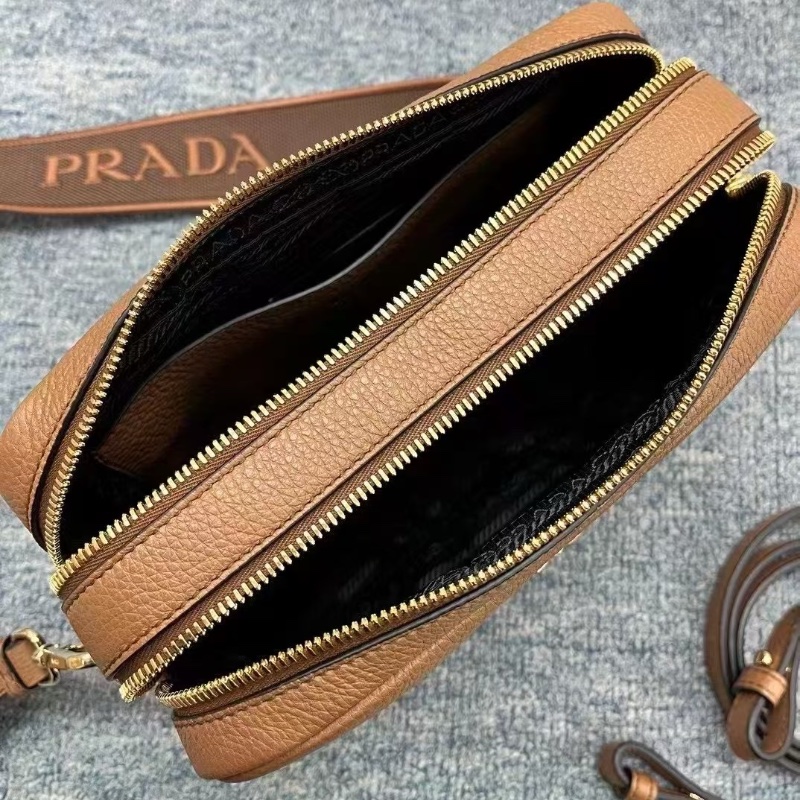 Prada shoulder bag ( F03V8 ) Brown-2