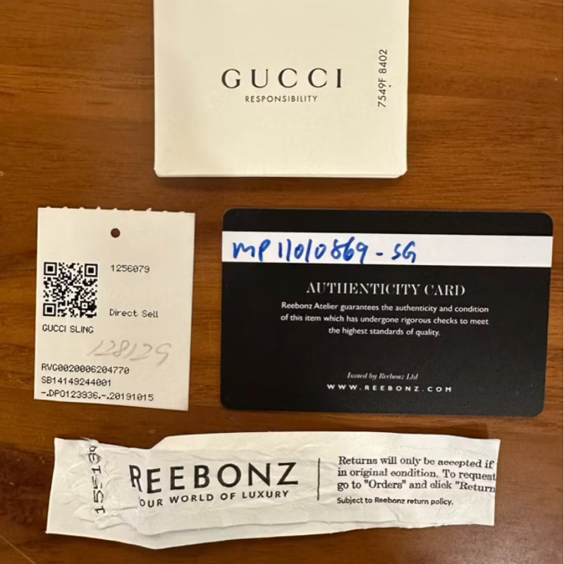 I 近全新Gucci Rajah Leather Shoulder Bag Mini Black-11