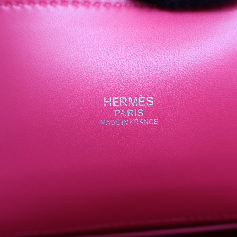 極致粉 Epsom牛皮 Bolide 27 柏莉包 兩用包 Y刻 銀釦【HERMES 愛馬仕】 H041693CK-6
