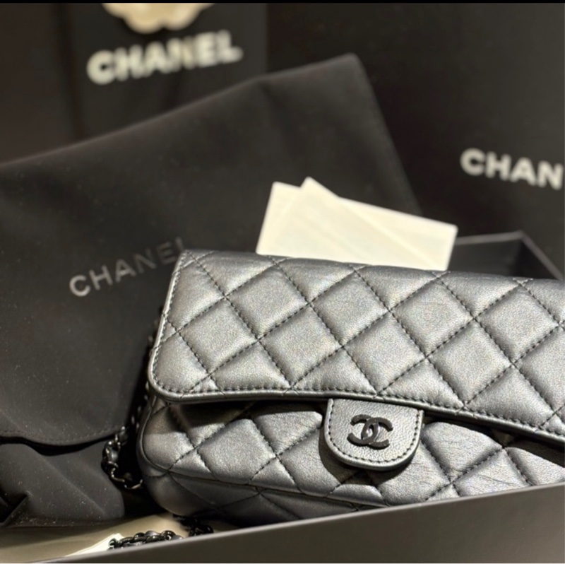 chanel so black手機兩用包-0