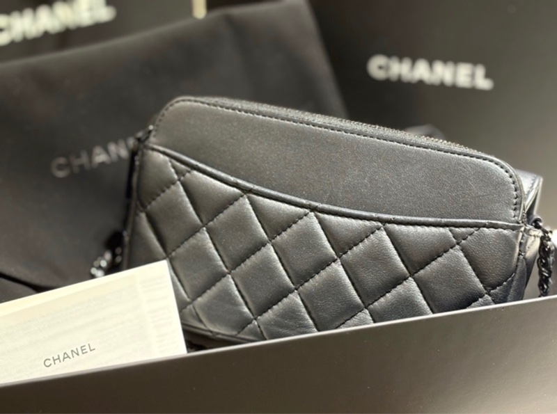 chanel so black手機兩用包-1