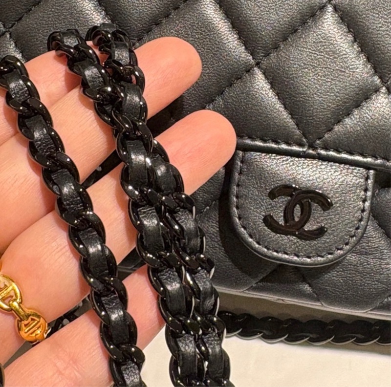 chanel so black手機兩用包-2