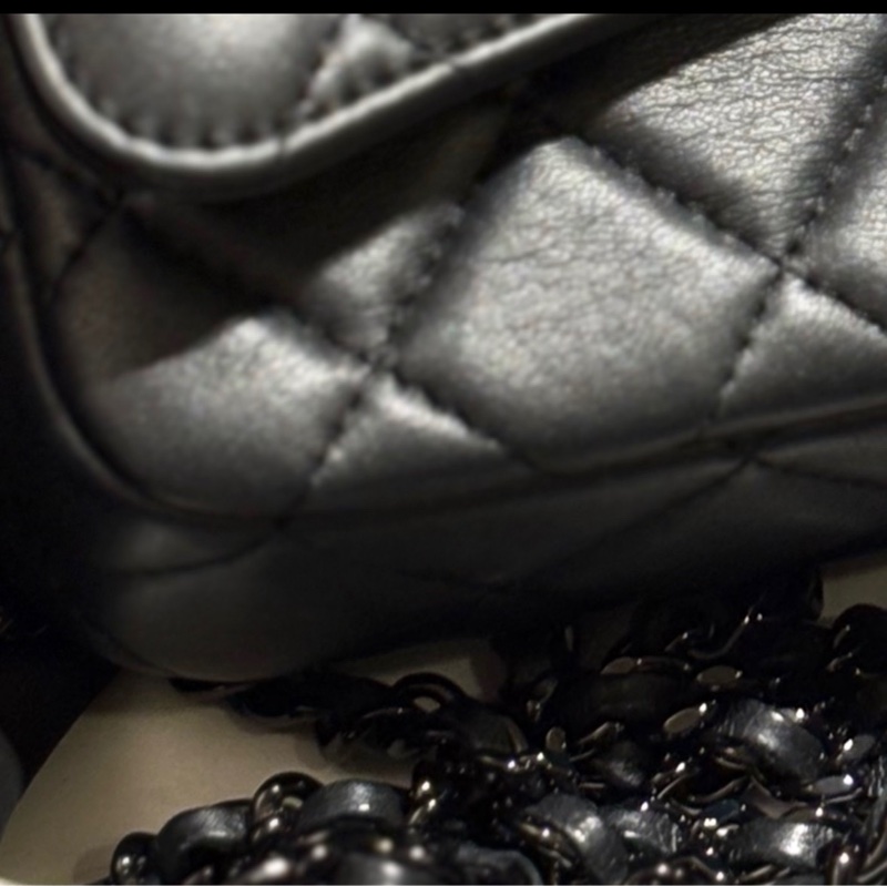 chanel so black手機兩用包-3