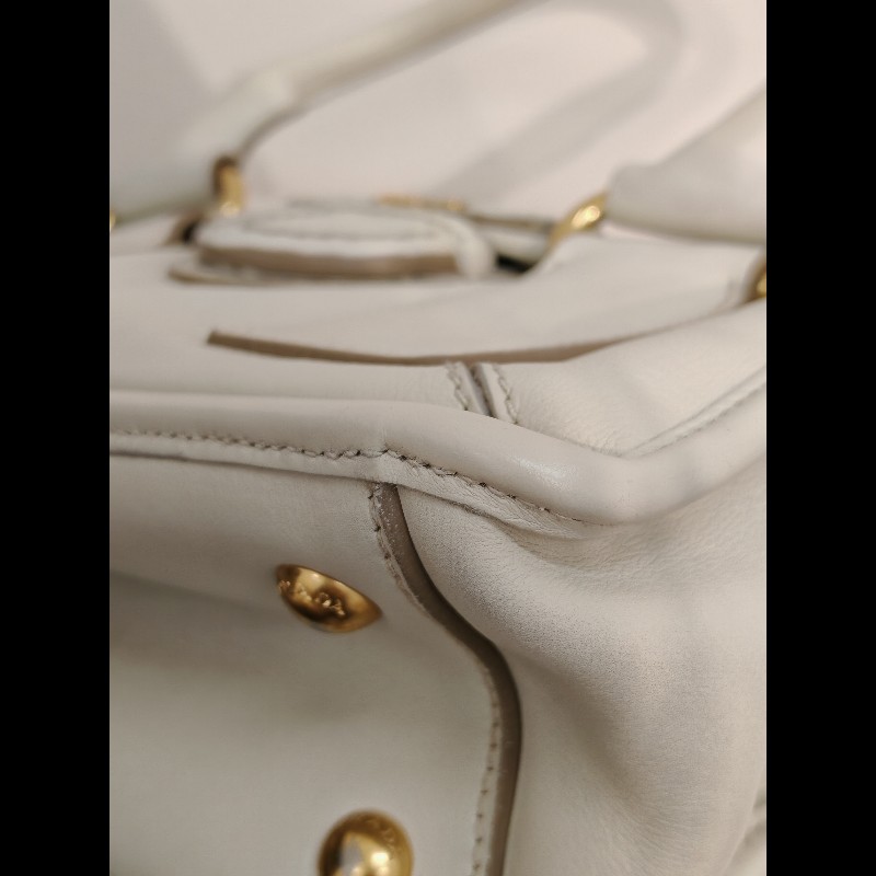 Prada 白色郵差袋-6