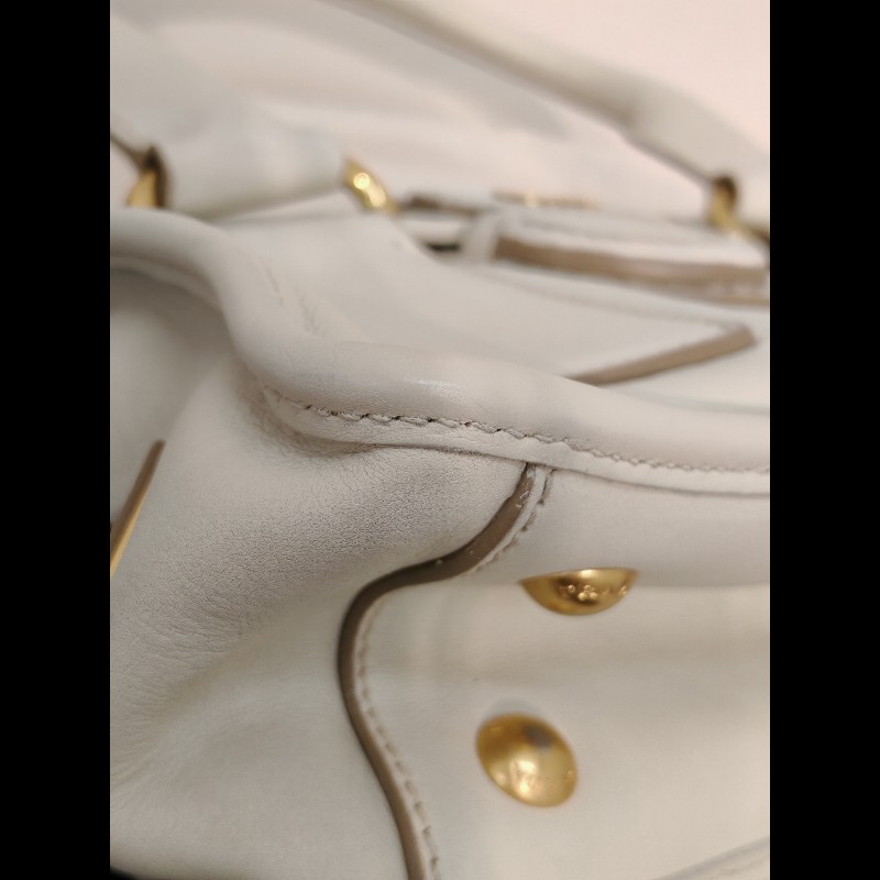 Prada 白色郵差袋-7