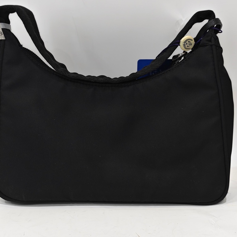 Prada/普拉達 Re-Edition hobo黑色手提腋下包 無附件-1