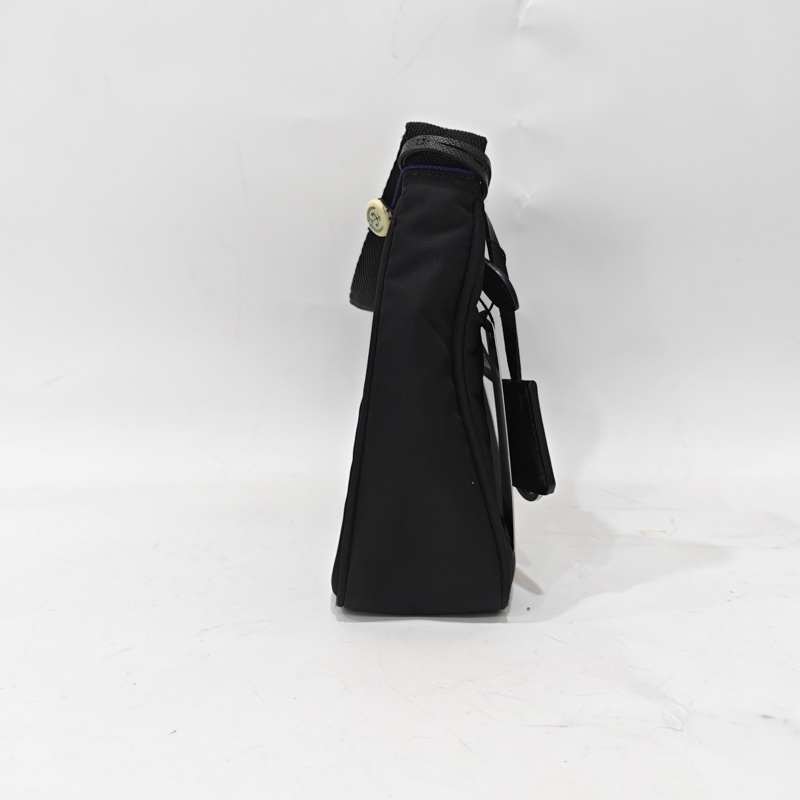 Prada/普拉達 Re-Edition hobo黑色手提腋下包 無附件-3