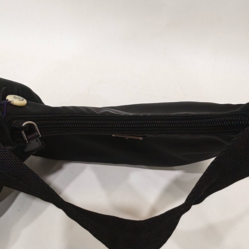 Prada/普拉達 Re-Edition hobo黑色手提腋下包 無附件-4