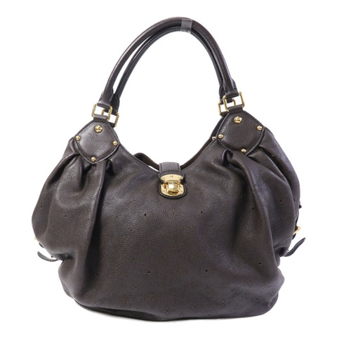 LOUIS VUITTON Monogram Mahina L金扣手挽袋