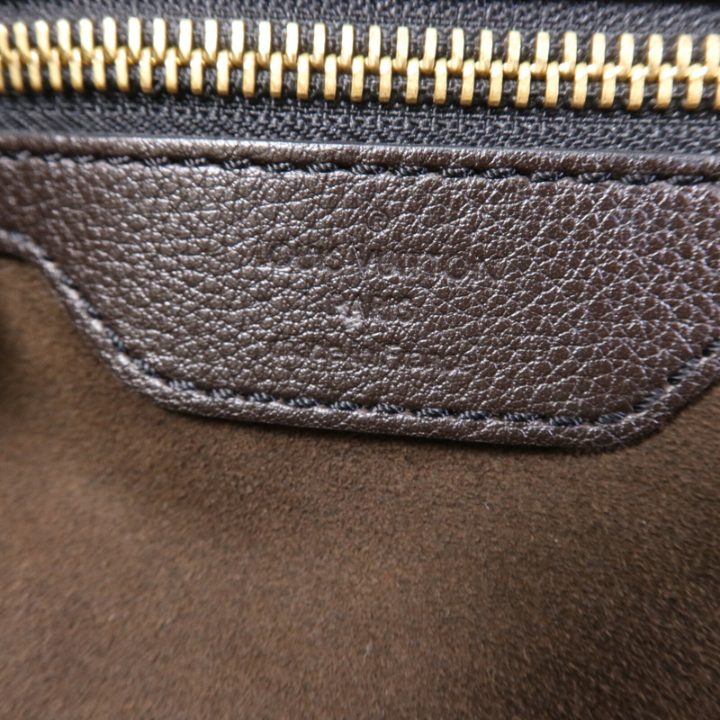 LOUIS VUITTON Monogram Mahina L金扣手挽袋-5