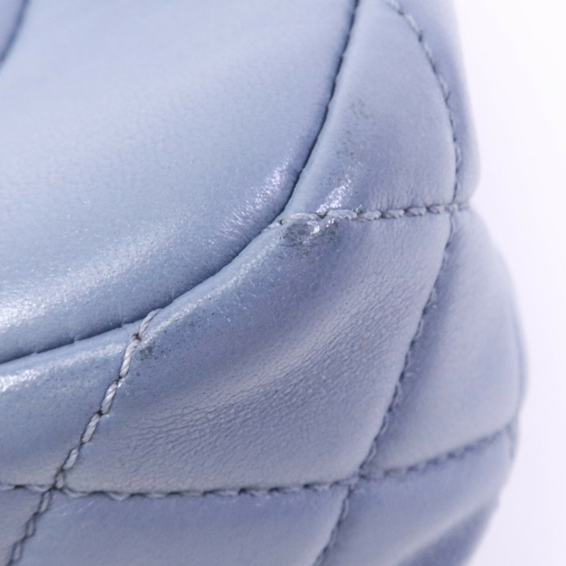 CHANEL 羊皮皮革Chain Shoulder Bag金扣鏈帶肩背袋-18