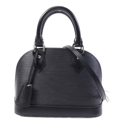 LOUIS VUITTON Epi Alma BB銀扣手挽肩背兩用袋