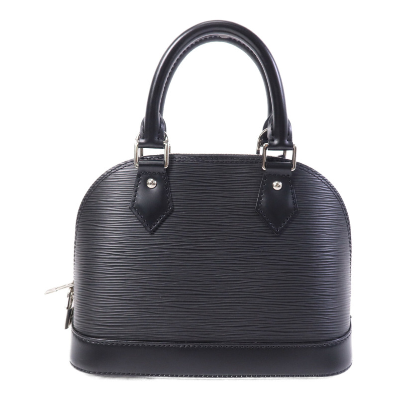 LOUIS VUITTON Epi Alma BB銀扣手挽肩背兩用袋-1