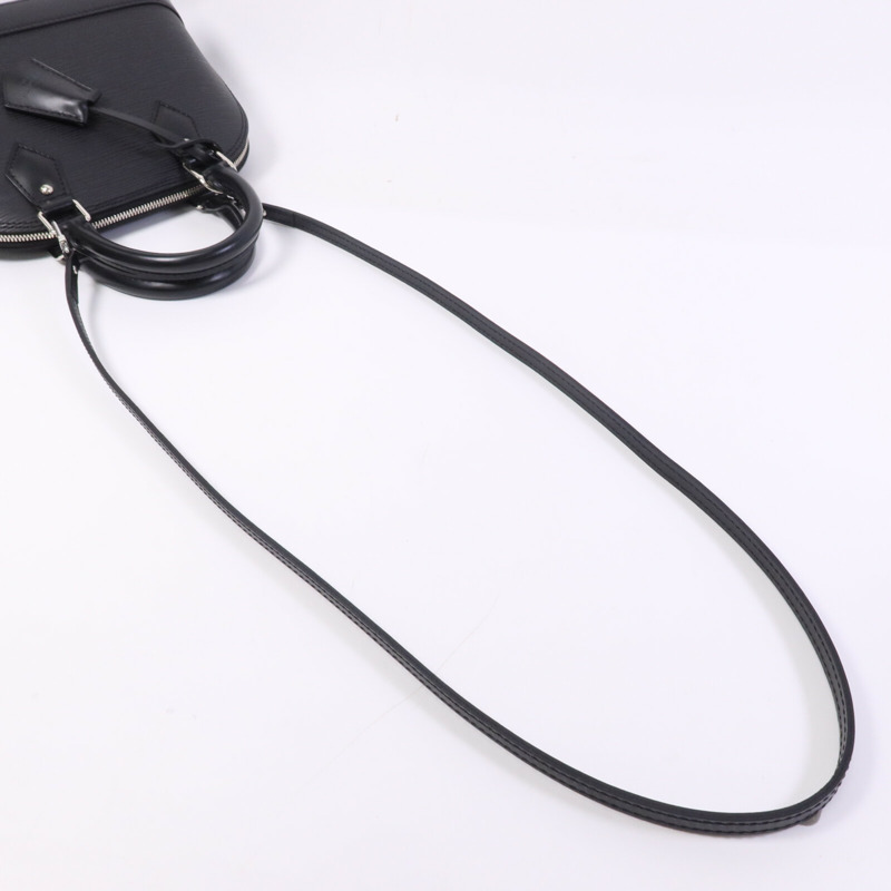 LOUIS VUITTON Epi Alma BB銀扣手挽肩背兩用袋-5