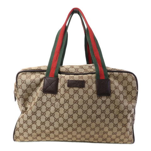 GUCCI 帆布Boston Bag手挽袋