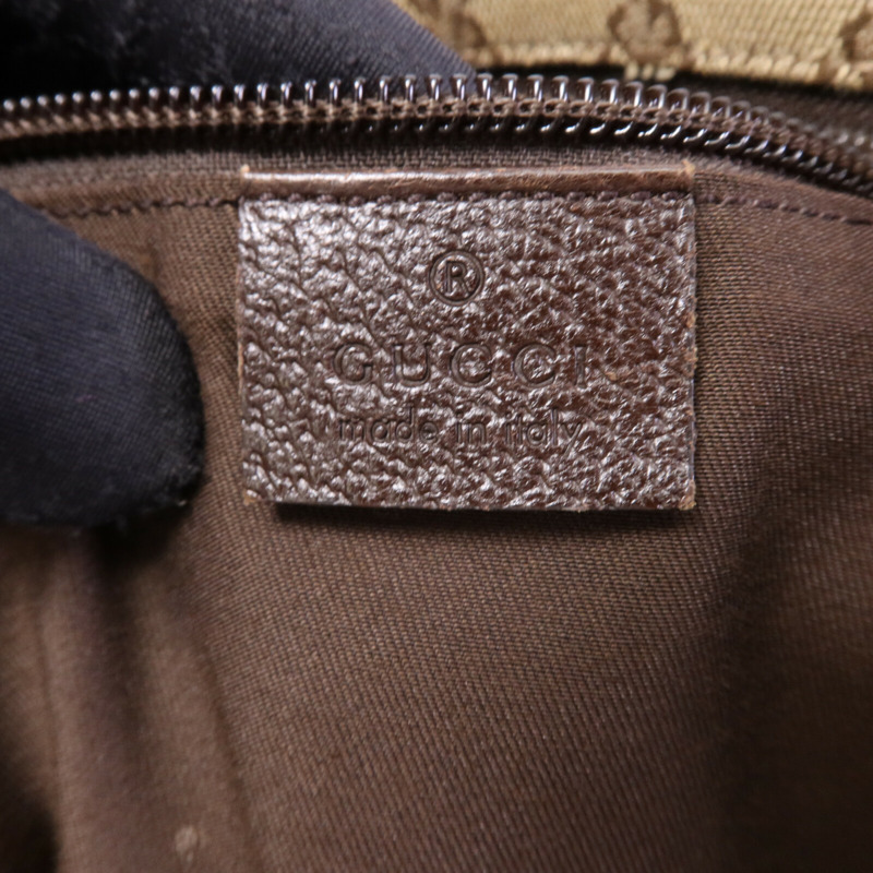 GUCCI 帆布Boston Bag手挽袋-5
