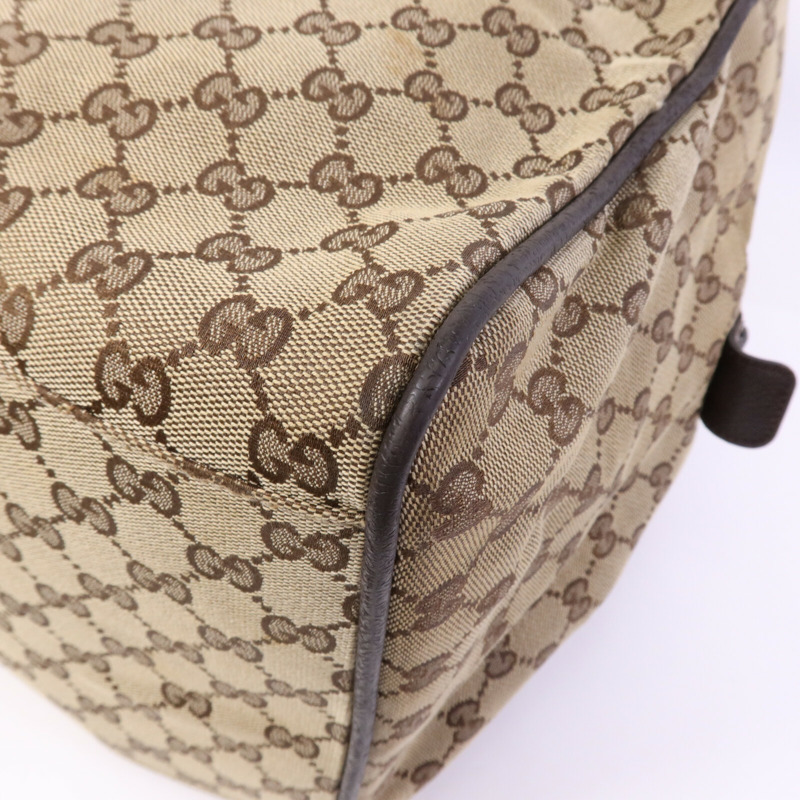 GUCCI 帆布Boston Bag手挽袋-8