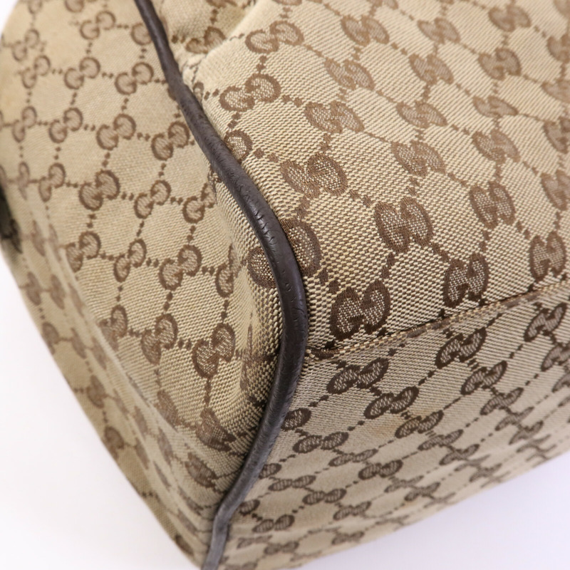 GUCCI 帆布Boston Bag手挽袋-9