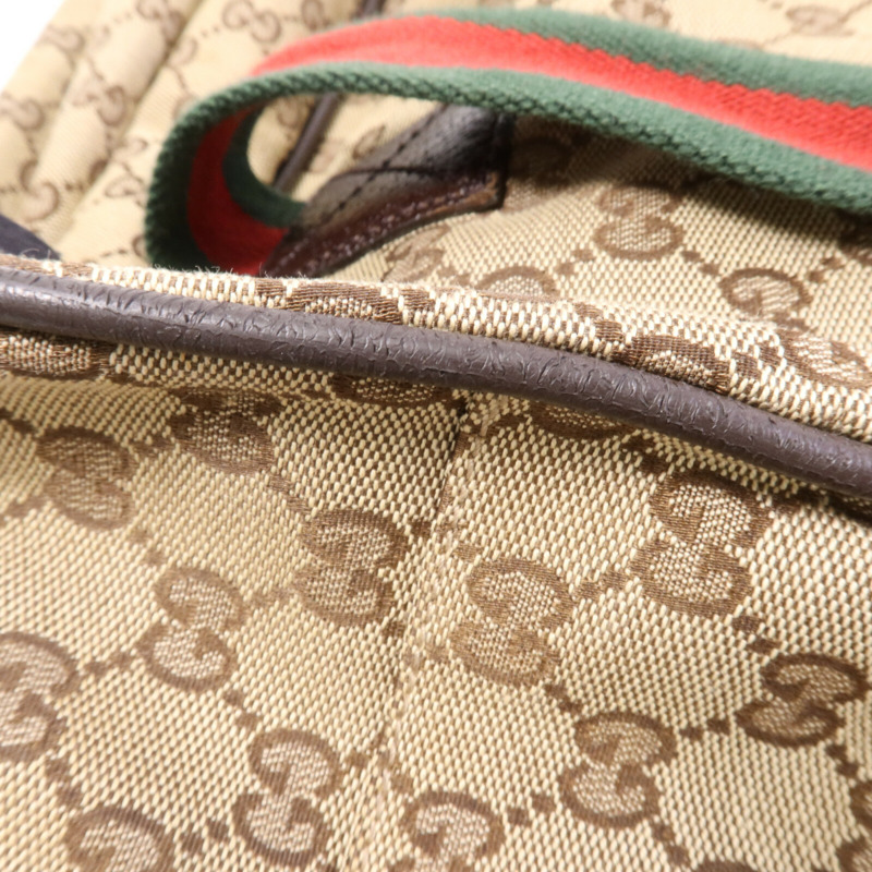 GUCCI 帆布Boston Bag手挽袋-24