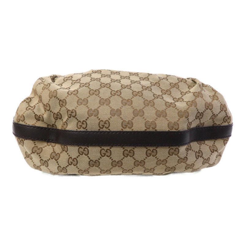 GUCCI 帆布Scarette Tote Bag金扣手挽袋-3
