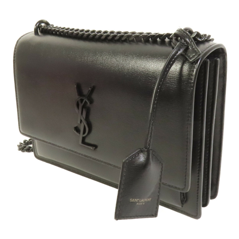 SAINT LAURENT 牛皮皮革Sunset Medium肩背袋-2