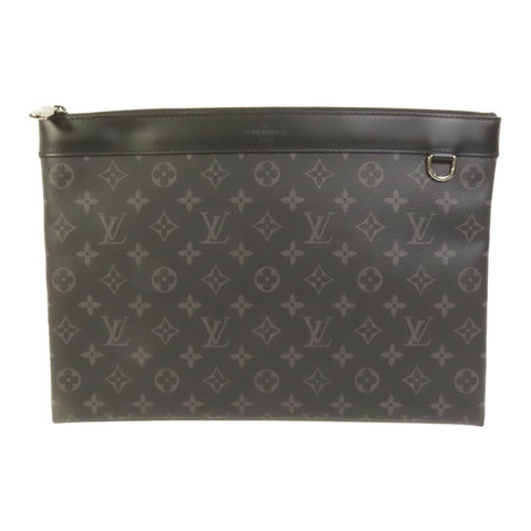 LOUIS VUITTON Monogram Eclipse Discovery Pochette手拿包