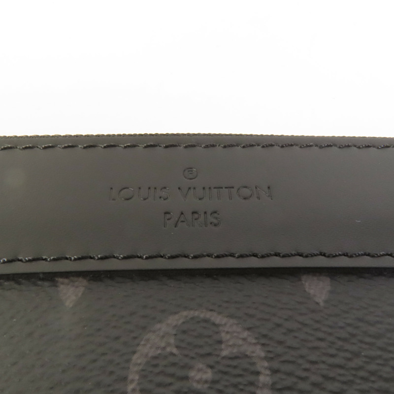 LOUIS VUITTON Monogram Eclipse Discovery Pochette手拿包-6