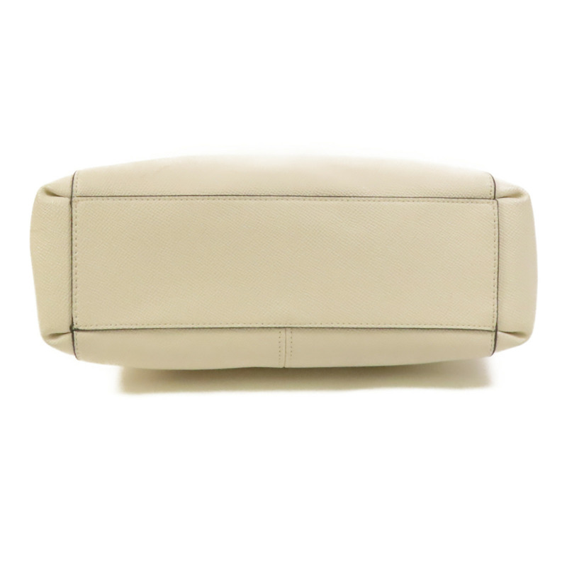 COACH 牛皮皮革Shoulder Bag金扣手挽肩背兩用袋-3