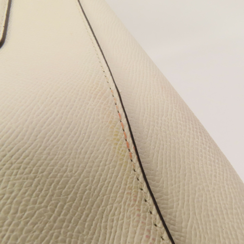 COACH 牛皮皮革Shoulder Bag金扣手挽肩背兩用袋-16