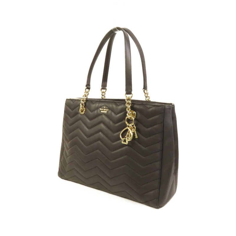 Kate Spade 牛皮皮革Tote Bag金扣肩背袋-2