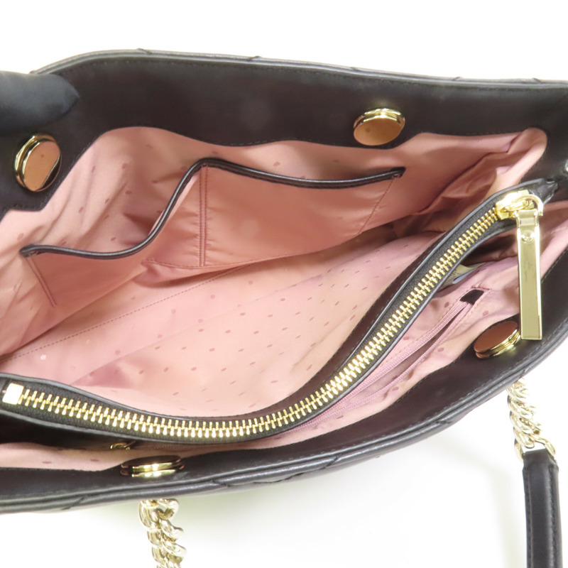 Kate Spade 牛皮皮革Tote Bag金扣肩背袋-4