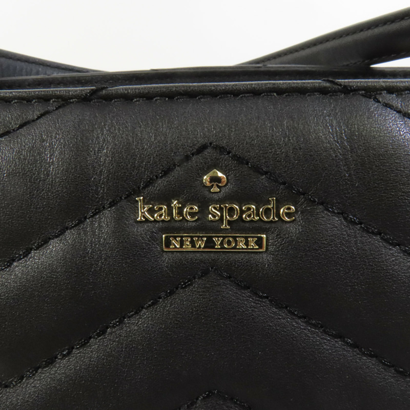 Kate Spade 牛皮皮革Tote Bag金扣肩背袋-7