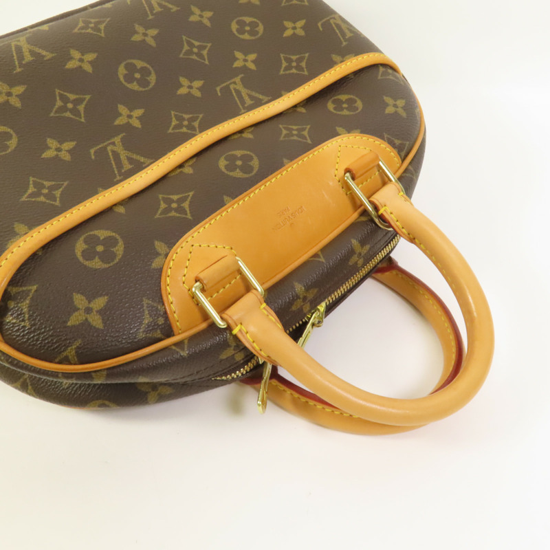 LOUIS VUITTON Monogram Trouville金扣手挽袋-4