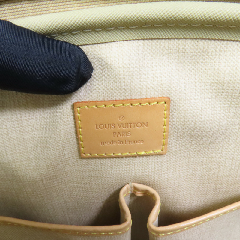 LOUIS VUITTON Monogram Trouville金扣手挽袋-9