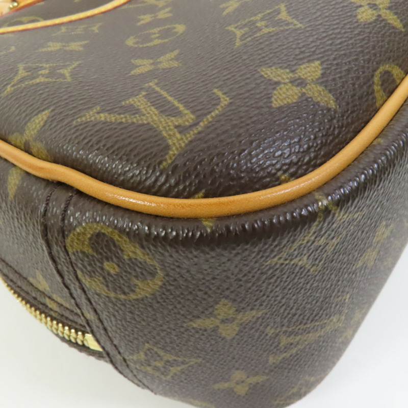 LOUIS VUITTON Monogram Trouville金扣手挽袋-12