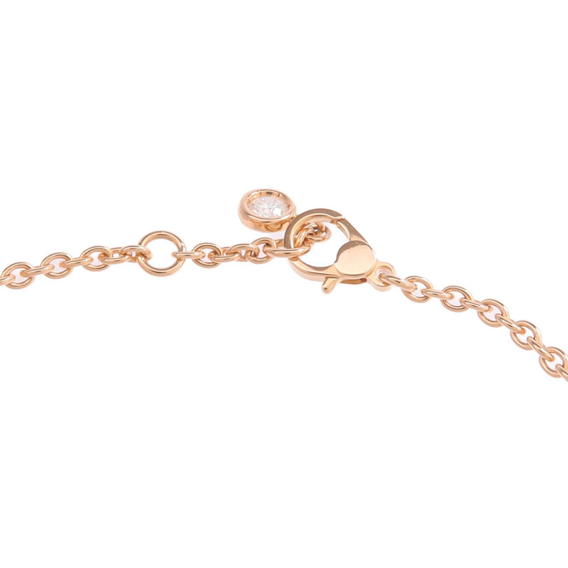 HERMES 18K玫瑰金Finesse Bracelet鑽石手鏈-4