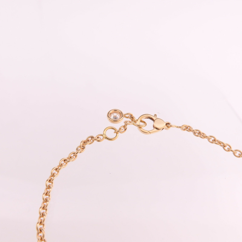 HERMES 18K玫瑰金Finesse Bracelet鑽石手鏈-4