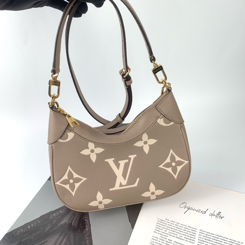 Louis Vuitton 大象灰牛角包M46112 晶片款/盒子/防塵袋-0