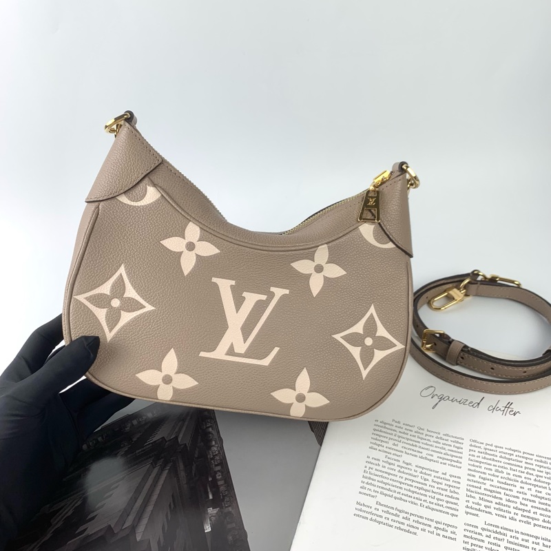 Louis Vuitton 大象灰牛角包M46112 晶片款/盒子/防塵袋-2